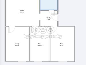 Prodej bytu 3+1, Lomnice, Tišnovská, 63 m2