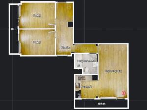 Pronájem bytu 3+kk, Most, Slovenského národního povstání, 76 m2