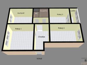 Pronájem bytu 3+1, Přerov - Přerov II-Předmostí, Hranická, 61 m2