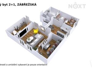 Prodej bytu 2+1, Šumperk, Zábřežská, 56 m2