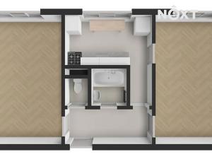 Prodej bytu 2+1, České Budějovice, U Malše, 53 m2