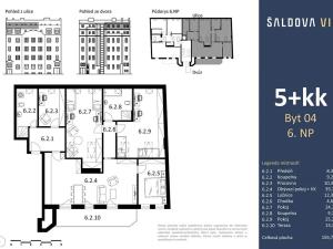 Prodej bytu 5+kk, Praha - Karlín, Šaldova, 157 m2