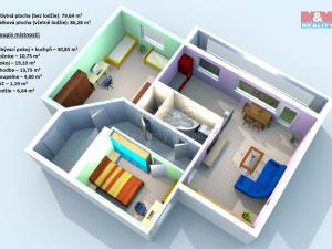 Prodej bytu 3+1, Kutná Hora - Šipší, Na Studních, 79 m2