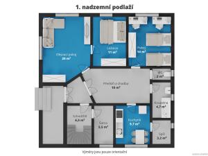Prodej rodinného domu, Vyžlovka, Štíhlická, 199 m2
