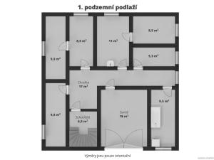 Prodej rodinného domu, Vyžlovka, Štíhlická, 199 m2