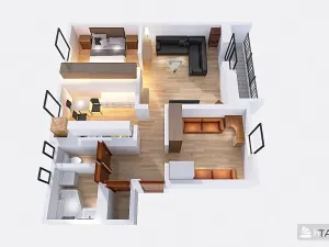 Prodej bytu 3+1, Kralovice, Na Výsluní, 68 m2