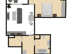 Prodej bytu 2+kk, Plzeň - Bolevec, U Velkého rybníka, 59 m2
