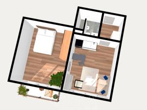 Pronájem bytu 2+kk, České Budějovice - České Budějovice 2, J. Opletala, 40 m2