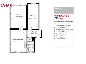 Prodej bytu 3+kk, Karlovy Vary, Jugoslávská, 82 m2