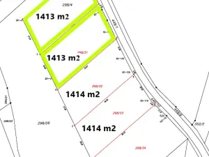 Prodej pozemku pro bydlení, Úhlejov, 1413 m2