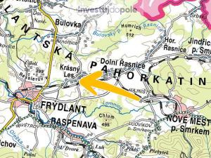 Prodej louky, Krásný Les, 1947 m2