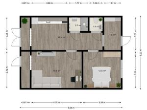 Prodej rodinného domu, Hrušovany u Brna, Masarykova, 110 m2