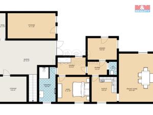 Prodej rodinného domu, Protivín - Myšenec, 70 m2