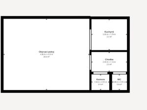 Pronájem bytu 3+kk, Litvínov - Horní Litvínov, Koldům, 64 m2