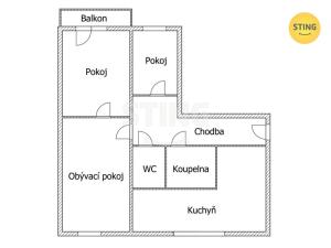 Prodej bytu 3+1, Ostrava - Dubina, 73 m2