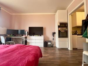 Pronájem bytu 1+kk, Praha - Libeň, Novovysočanská, 26 m2