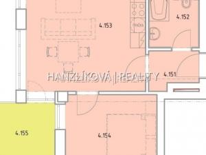 Pronájem bytu 2+kk, České Budějovice - České Budějovice 3, Pekárenská, 42 m2