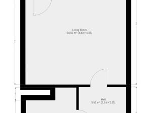 Pronájem bytu 1+kk, Praha - Žižkov, Olgy Havlové, 38 m2