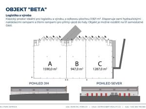 Pronájem skladu, Ostrava, Kotalova, 8855 m2