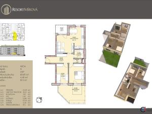 Prodej bytu 3+kk, Rychnov nad Kněžnou, Mírová, 94 m2