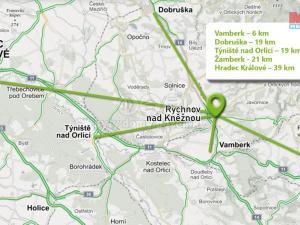 Pronájem bytu 3+1, Rychnov nad Kněžnou, Nové domy, 70 m2
