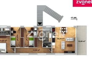 Prodej vily, Zlín - Mladcová, Klabalská I, 140 m2