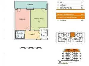 Prodej bytu 2+kk, Olomouc, Aloise Rašína, 48 m2