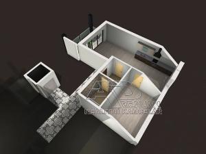 Pronájem bytu 2+kk, České Budějovice, Fráni Šrámka, 65 m2