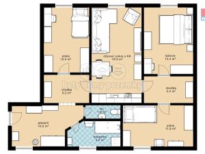 Prodej bytu 4+kk, Písek - Pražské Předměstí, Pražská, 87 m2
