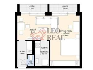 Pronájem bytu 1+kk, Mladá Boleslav - Mladá Boleslav III, Jičínská, 38 m2