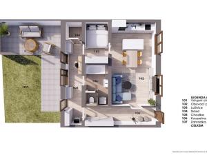 Prodej rodinného domu, Brno, Farní, 66 m2