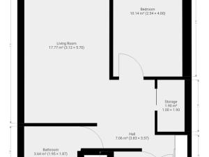 Pronájem bytu 2+kk, Praha - Letňany, Kopřivnická, 42 m2