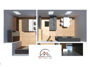 Pronájem bytu 2+kk, Ostrava, Křišťanova, 41 m2
