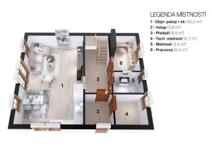 Prodej rodinného domu, Peřimov, 113 m2