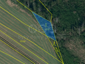 Prodej lesa, Střítež, 4100 m2