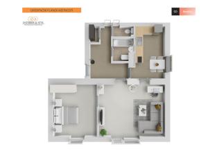 Prodej bytu 2+1, Chocerady - Komorní Hrádek, 50 m2