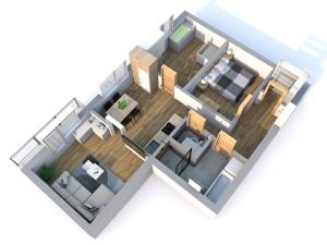 Pronájem bytu 3+1, Hořice, Pod Lipou, 59 m2