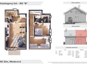 Prodej bytu 3+kk, Zlín - Mladcová, Nadhumení, 81 m2