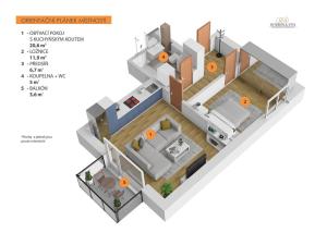 Prodej bytu 2+kk, Hostivice, Ječná, 48 m2