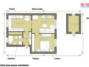 Prodej bytu 2+1, Ostrov, Šafaříkova, 55 m2