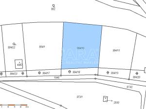 Prodej zahrady, Slaný, 1224 m2