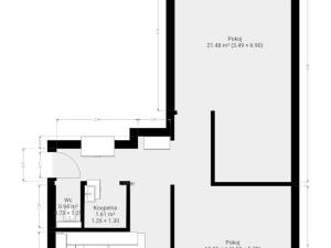 Pronájem bytu 2+1, Brno, náměstí SNP, 55 m2