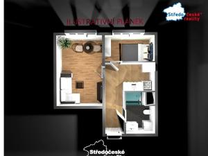 Prodej bytu 2+kk, Praha - Kamýk, Písnická, 39 m2