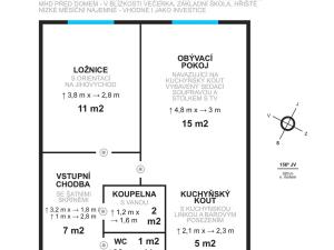 Prodej bytu 2+kk, Litvínov - Janov, Hamerská, 41 m2