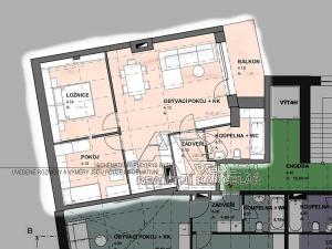 Pronájem bytu 3+kk, České Budějovice, Fráni Šrámka, 66 m2
