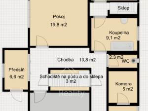 Prodej rodinného domu, Vlkov, 233 m2