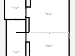 Prodej chaty, Fryšták - Vítová, 48 m2