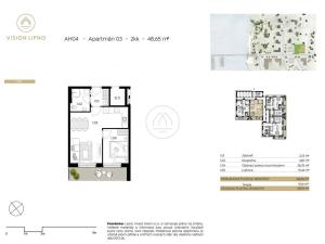 Prodej bytu 2+kk, Frymburk, 58 m2
