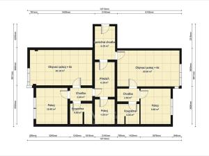Prodej bytu 4+1, Praha - Troja, Olštýnská, 91 m2