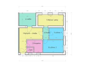 Prodej bytu 3+1, Praha - Troja, Písečná, 68 m2